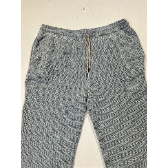Faherty Men’s Whitewater Sweatpants - Blue Grey Shell Loop, size XL - Picture 4 of 9